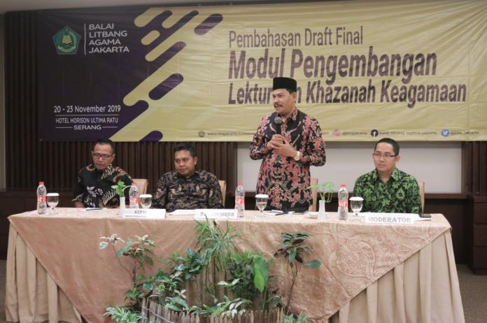 Kepala Kanwil Kemenag Banten Harapkan Madrasah Jadi Ujung Tombak Pelestarian Tradisi Lisan 